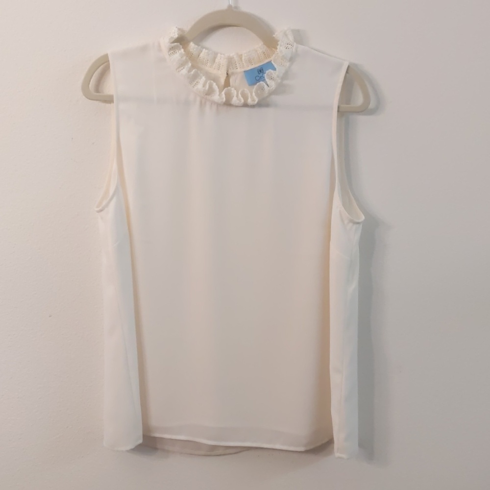 CeCe Lace Collar blouse